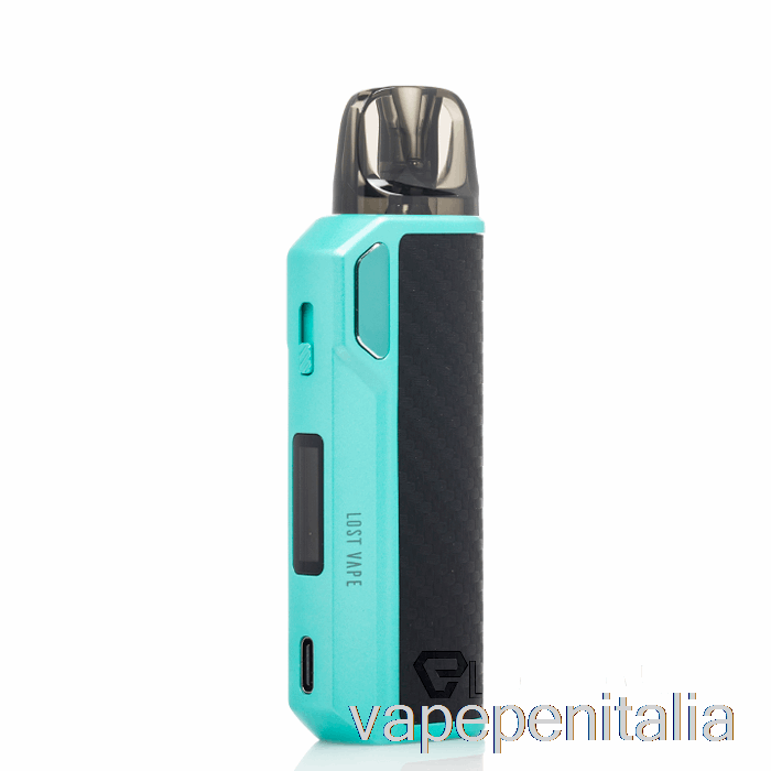 Vape In Italia Lost Vape Thelema Elite 40 Pod Kit Carbonio Smeraldo
